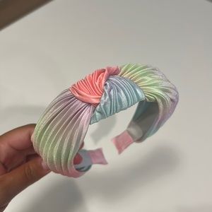 Brand new tie dye top knot headband